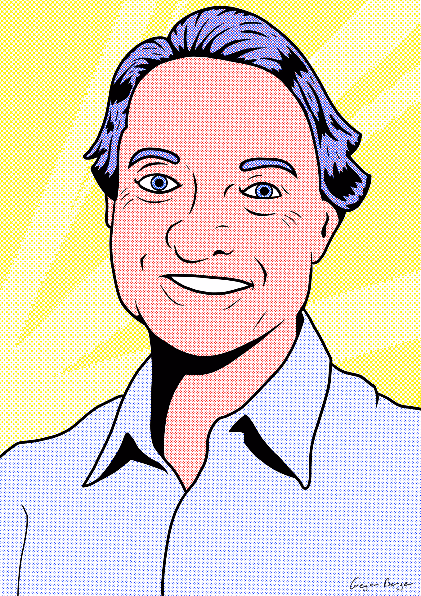 Cover Artwork for my preacademic thesis of Pop-Art artist Roy Lichtenstein