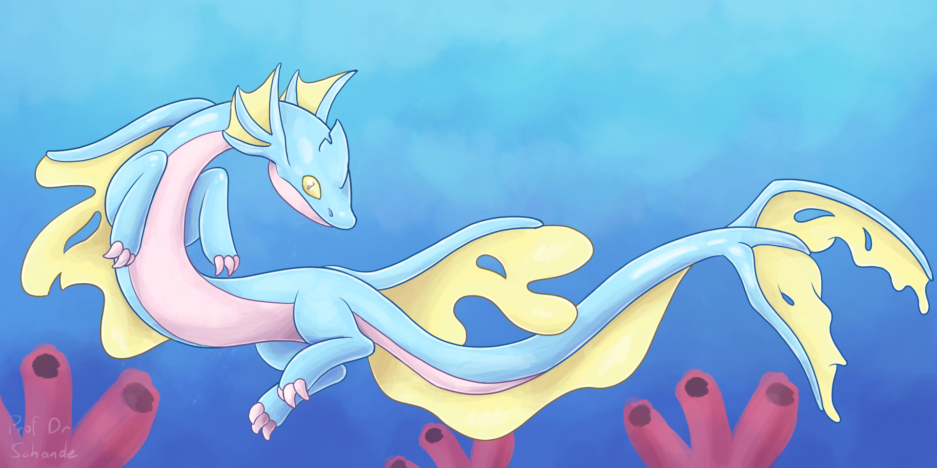 Original Design of a Water Dragon