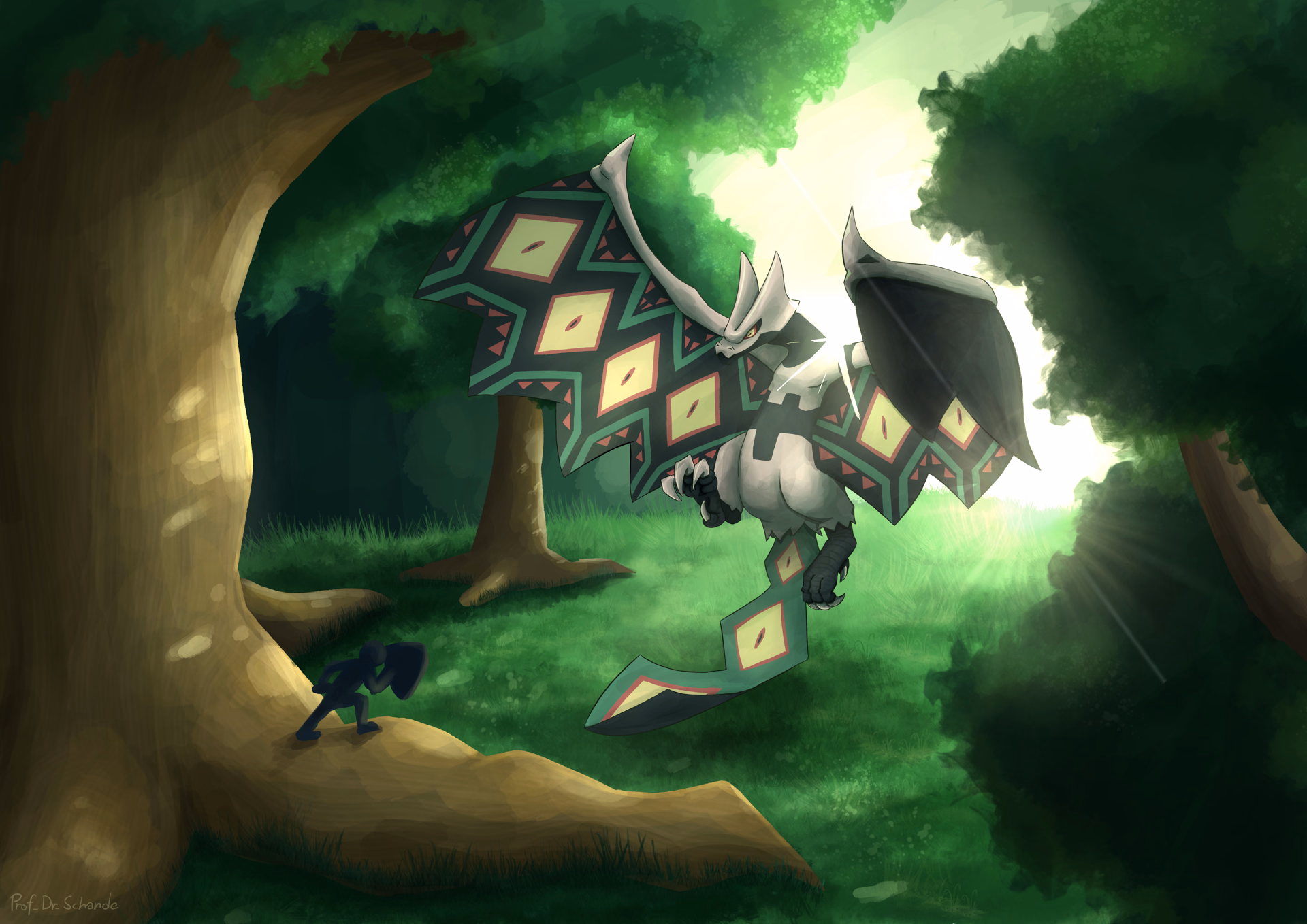 Moh'Maaya, an original fanmade design for a potential Monster of the Monster Hunter series
