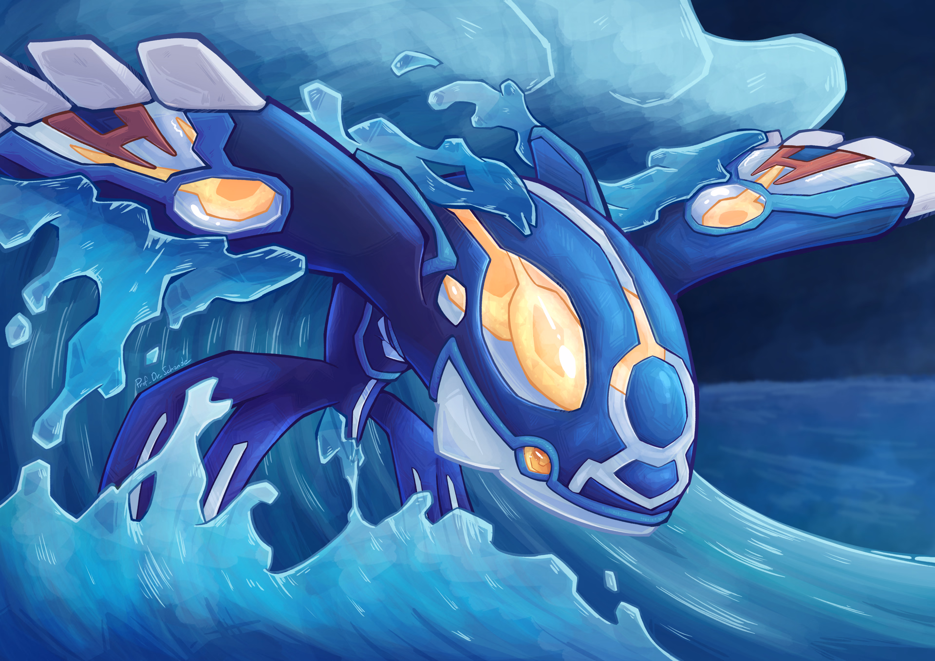 Primal-Kyogre Artwork